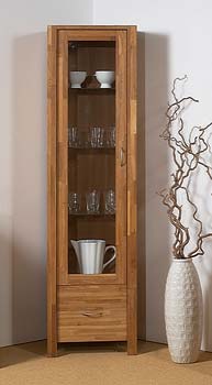 Furniture123 Basic 1 Door Display Cabinet