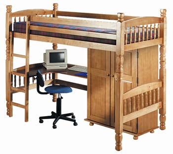 Furniture123 Bedsitter Highsleeper Bed