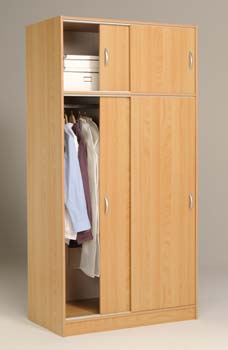 Furniture123 Blithe 2 Door Wardrobe in Japanese Pear Tree