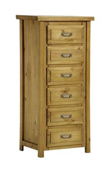 Bohemia Narrow 6 Drawer Chest - WHILE STOCKS LAST!