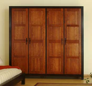 Furniture123 Bora 4 Door Wardrobe