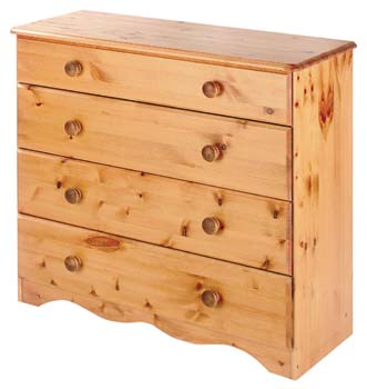 Braemar 4 Drawer Wide Chest