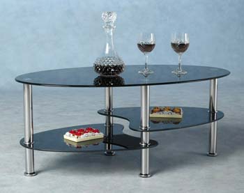 Cara Coffee Table in Black