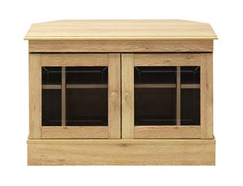 Caxton Furniture Driftwood Corner TV Unit in Oak