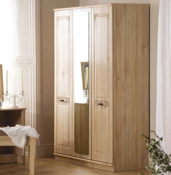 Caxton Furniture Florence 3 Door Wardrobe with