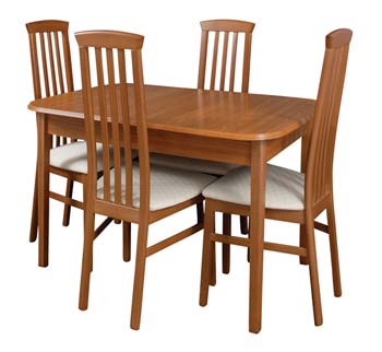 Caxton Furniture Lichfield Extending Dining Set