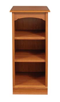 Caxton Furniture Lichfield Low Narrow Bookcase