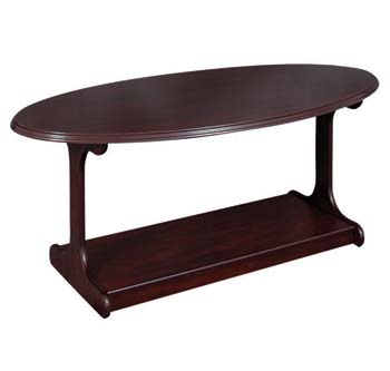 Caxton Furniture York Oval Coffee Table