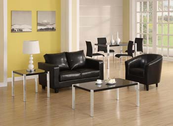 Charisma High Gloss Living and Dining Set