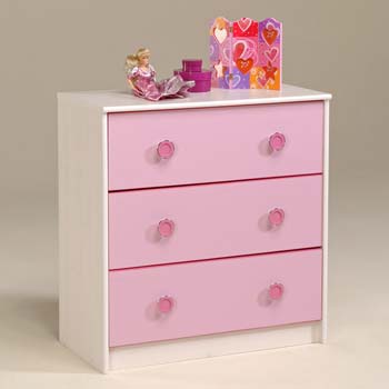 Charli Kids 3 Drawer Chest