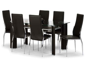 Furniture123 Chicago Dining Set