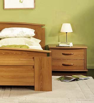 Furniture123 Citizen 2 Drawer Bedside Cabinet