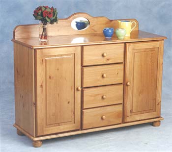 Furniture123 Clover 2 Door 4 Drawer Sideboard