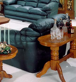 Colonial Oak Console Table