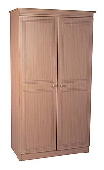 Furniture123 Corrib Beech Wide 2 Door Wardrobe