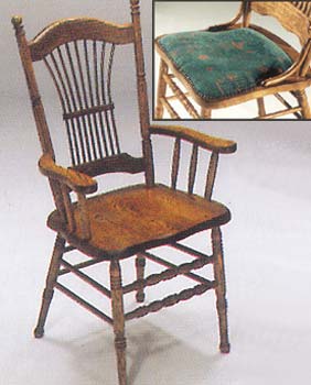 Furniture123 Country Collection Peacock Armchair (219A)