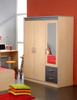 Furniture123 Elijah Wardrobe - WHILE STOCKS LAST!