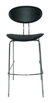 Furniture123 Elite 75 Leather Stool