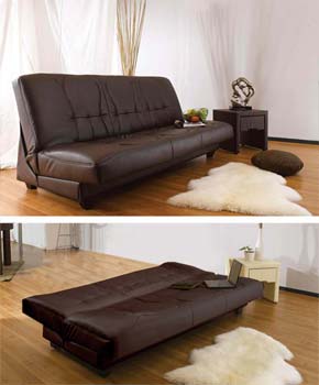 Felicity Futon in Brown