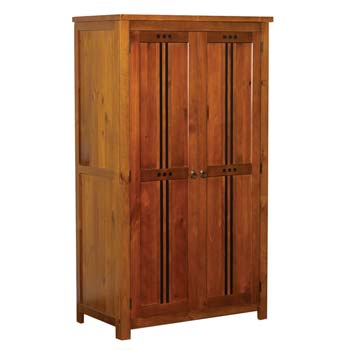 Haiben Pine 2 Door Wardrobe