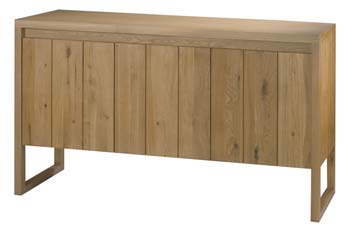 Hampton Solid Oak 3 Door Sideboard