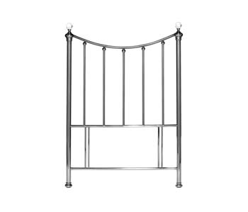 Furniture123 Hannah Single Headboard in Nickel - FREE NEXT