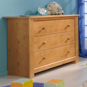 Furniture123 Harpen Pine 3 Drawer Chest