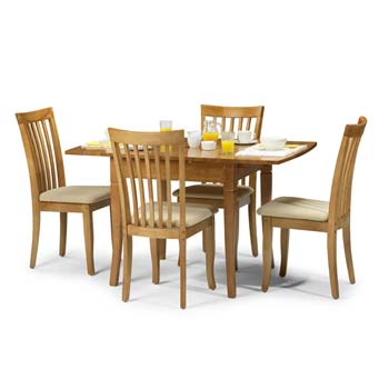 Furniture123 Harris Rectangular Extending Dining Set - FREE