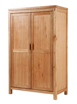 Furniture123 Hazen Ash Double Wardrobe