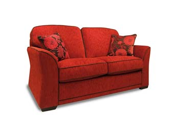 Infinity Silentnight Sofa Bed in Lisboa Red