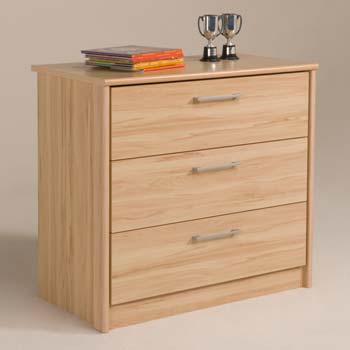 Furniture123 Kat Teens 3 Drawer Chest