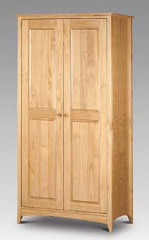 Furniture123 Kelham Pine 2 Door Wardrobe