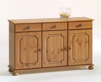 Furniture123 Knightsbridge Pine 3 Door Sideboard