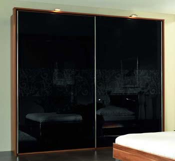 Furniture123 Lanos Wardrobe in Black - WHILE STOCKS LAST!