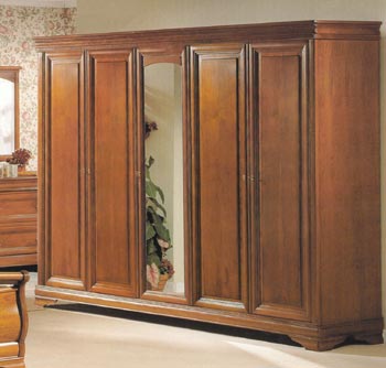 Furniture123 LEA 5 Door Wardrobe