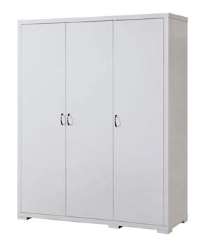 Furniture123 Lina 3 Door Wardrobe in White