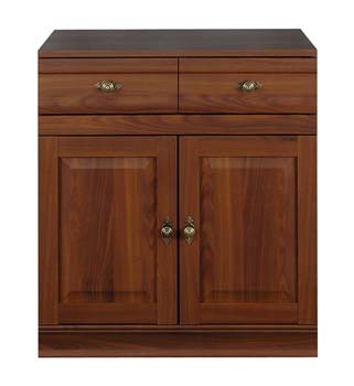 Furniture123 Lindeman 2 Door 2 Drawer Sideboard in Cherry