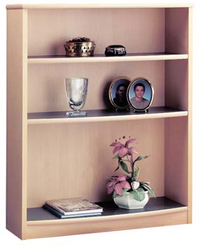 Living Dimensions Medium Bookcase in Hardrock Maple - 10016