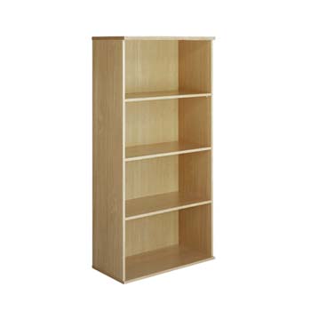 Lukas 4 Shelf Bookcase in Oak