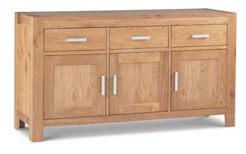 Furniture123 Lyon Oak Large Sideboard