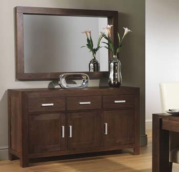 Furniture123 Lyon Walnut Large Sideboard