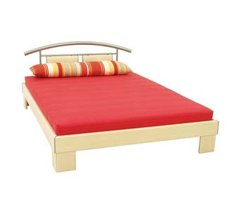 Furniture123 Melissa Bed with Mattress