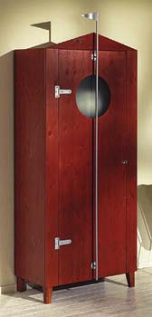 Furniture123 Merlin Wardrobe in Red