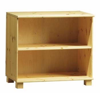 Furniture123 Mickey Natural 1 Shelf Bookcase