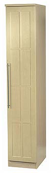 Milan Birch 1 Door Wardrobe