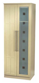 Furniture123 Milan Birch 2 Door Wardrobe