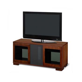 Furniture123 Mission 3 Door TV Cabinet in Walnut