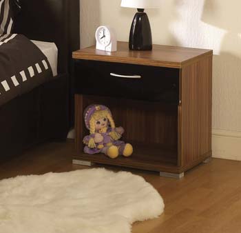 Furniture123 Monroe 1 Drawer Bedside Cabinet