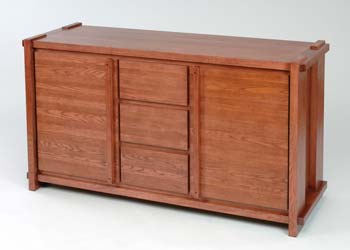 Furniture123 Nexus Sideboard in Chestnut