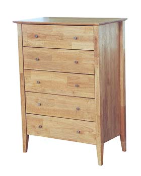 Furniture123 Nissi 5 Drawer Chest